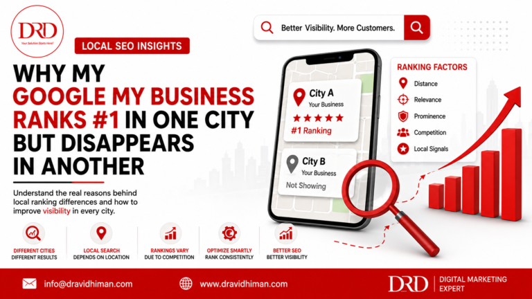 Why My Google My Business Ranks #1 in One City but Disappears in Another